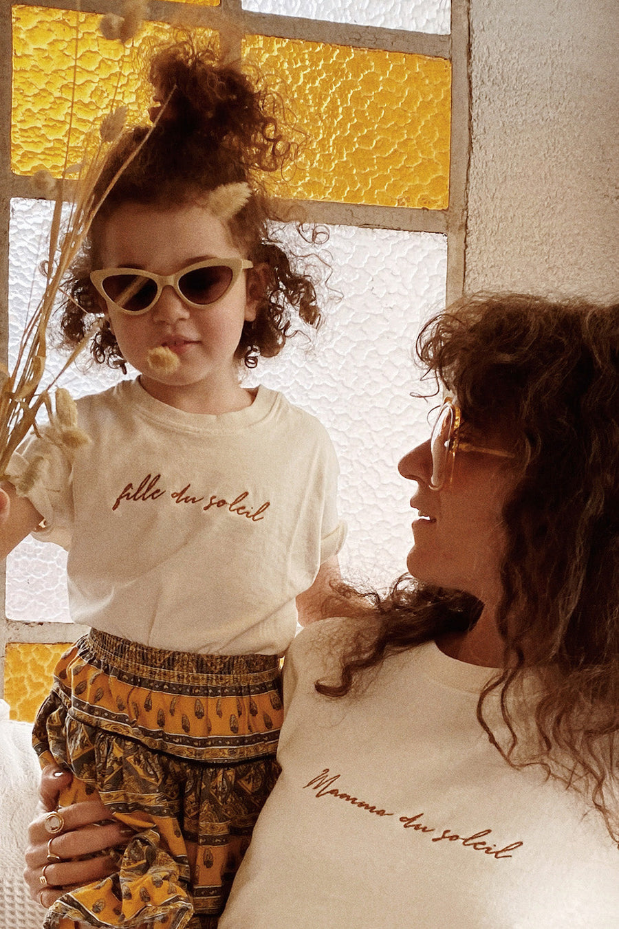 Tee-shirt Mamma du Soleil, vue de profil