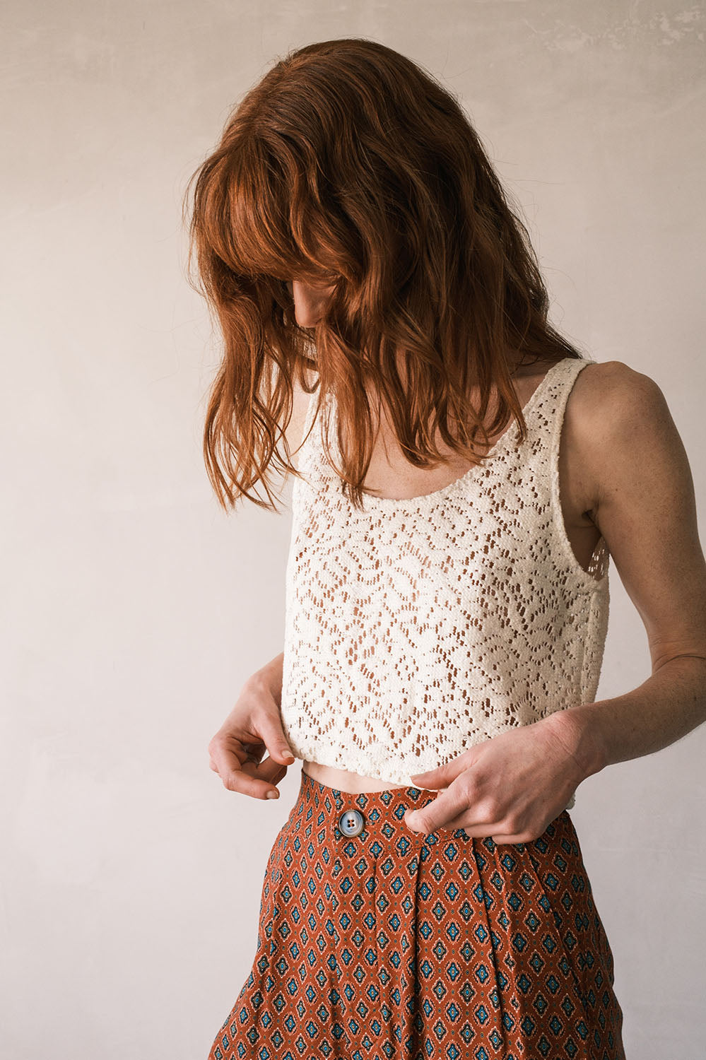 Top Lina en crochet, vue de dos