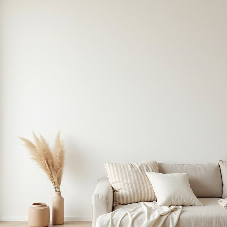 Coussin en lin à rayures, housse ou coussin complet - vue 5