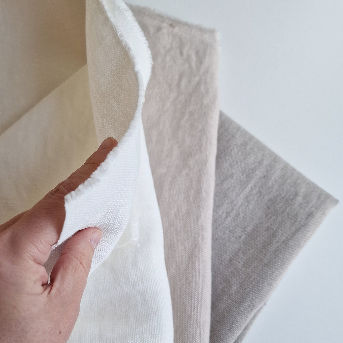 Tissu en lin épais au mètre, ameublement et rideaux
