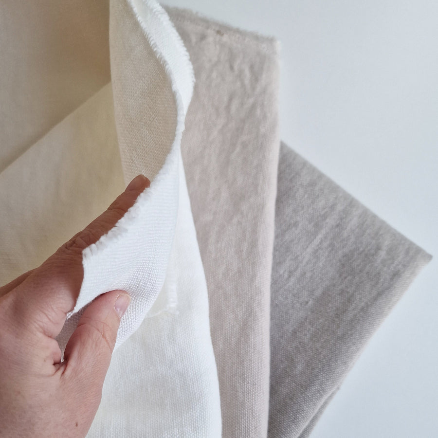 Tissu en lin épais au mètre, ameublement et rideaux