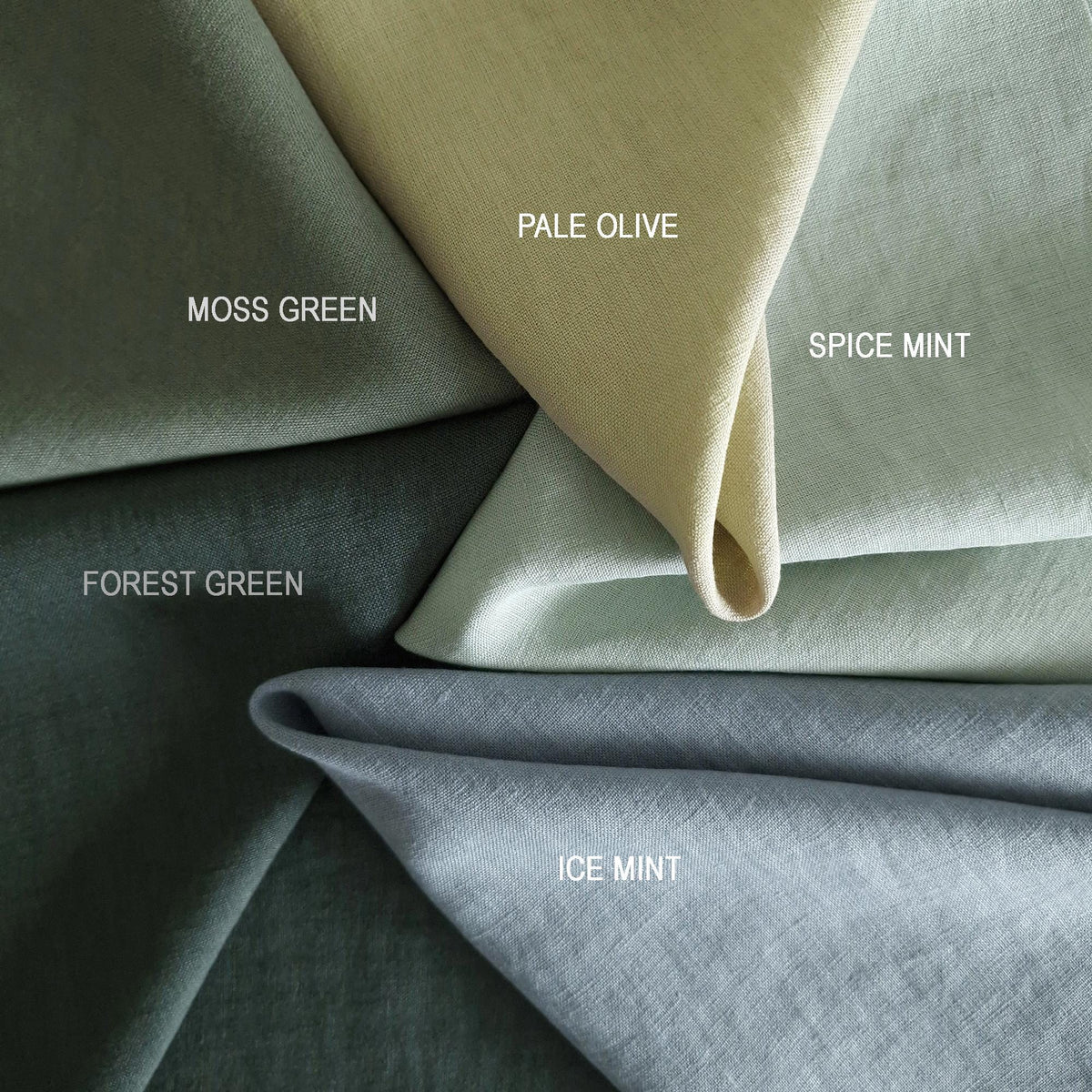 Coussin de banquette en lin, housse et garnissage, sur mesure