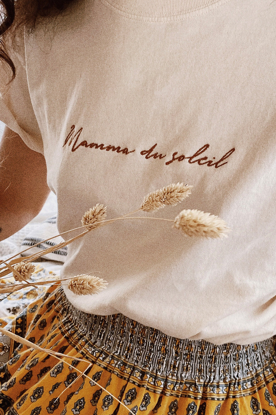 Tee-shirt Mamma du Soleil, vue de face