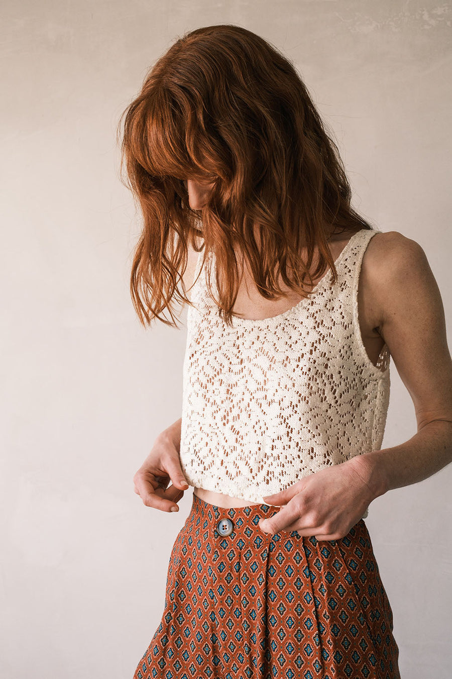 Top Lina en crochet, vue de dos